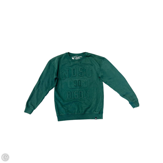 Sweatshirt Crewneck By Clothes Mentor In Green, Size: M