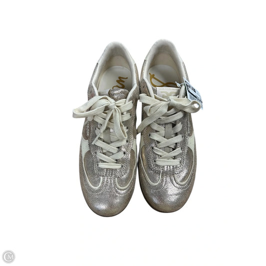 Shoes Sneakers By Sam Edelman In Gold, Size: 7.5