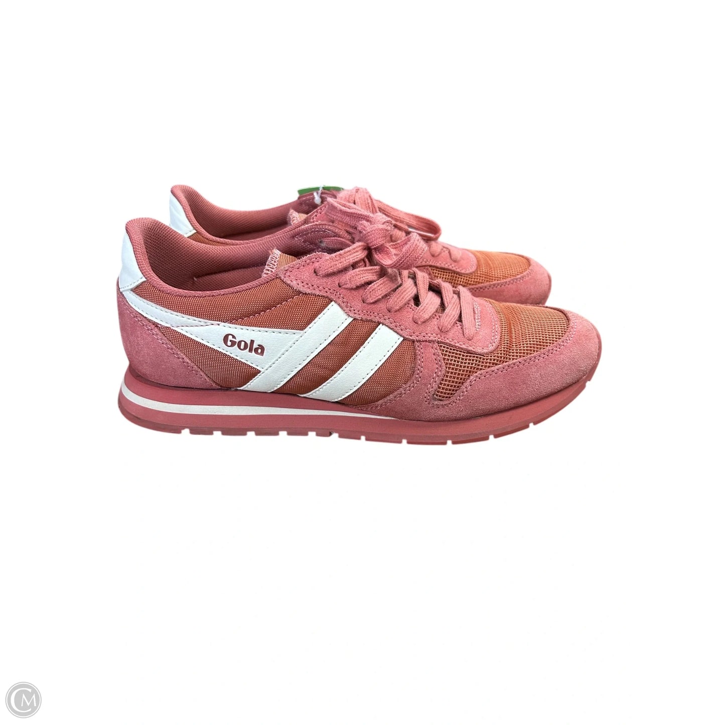 Shoes Sneakers By Gola In Pink & White, Size: 7.5