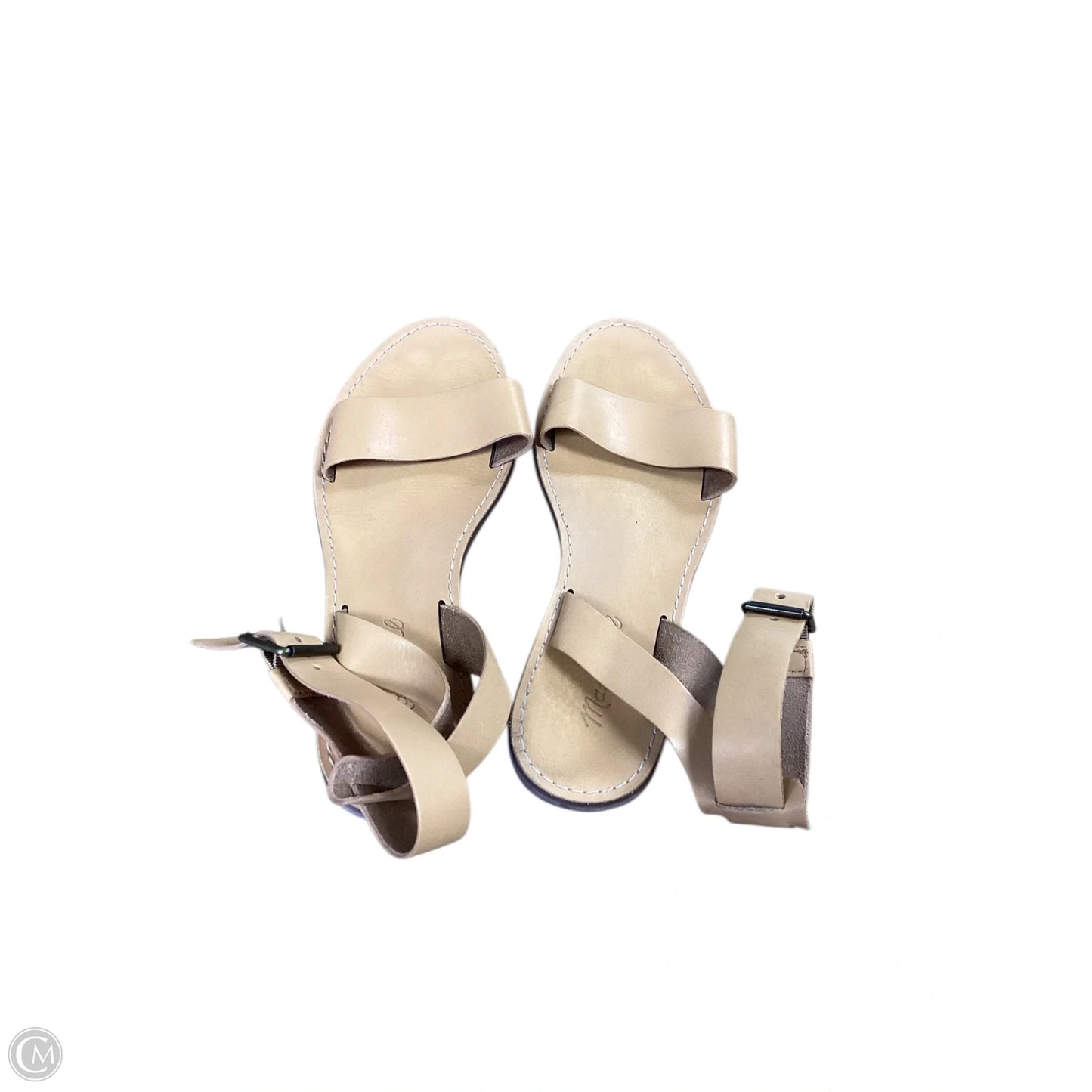 Sandals Flats By Madewell In Tan, Size: 7
