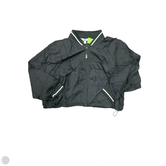Jacket Windbreaker By Joy Lab In Black, Size: L