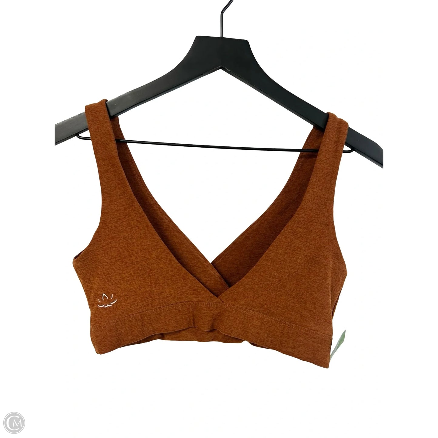Athletic Bra By Beyond Yoga In Brown, Size: M
