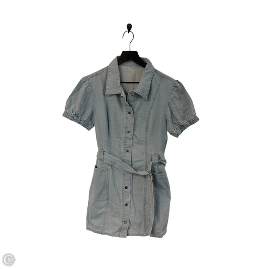 Dress Casual Short By Gap In Blue Denim, Size: L