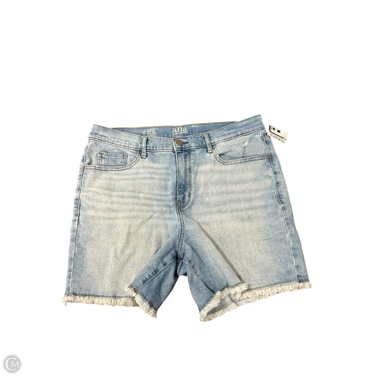 Shorts By Ana In Blue Denim, Size: 12