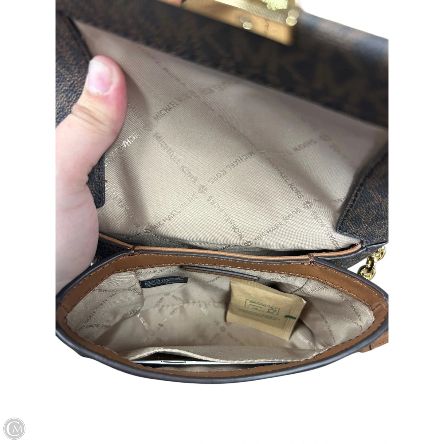 Crossbody Designer By Michael Kors, Size: Small