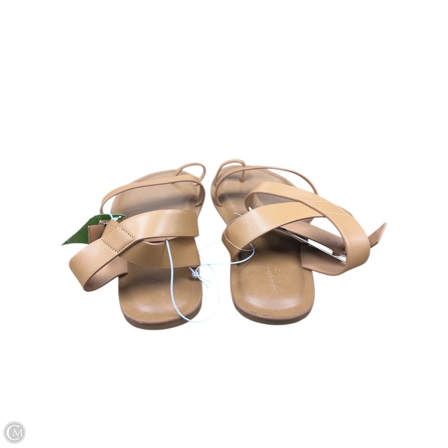 Sandals Flats By Universal Thread In Brown, Size: 10