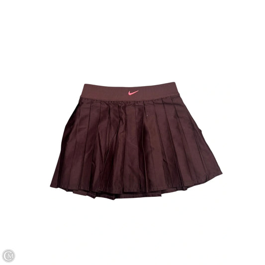 Skirt Mini & Short By Nike Apparel In Maroon, Size: L