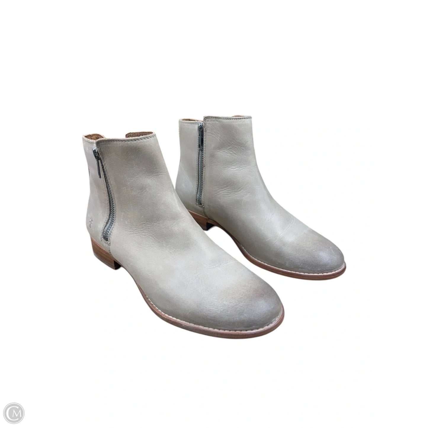 Boots Designer By Frye In Beige, Size: 9.5