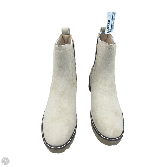 Boots Ankle Flats By Mia In Tan, Size: 8