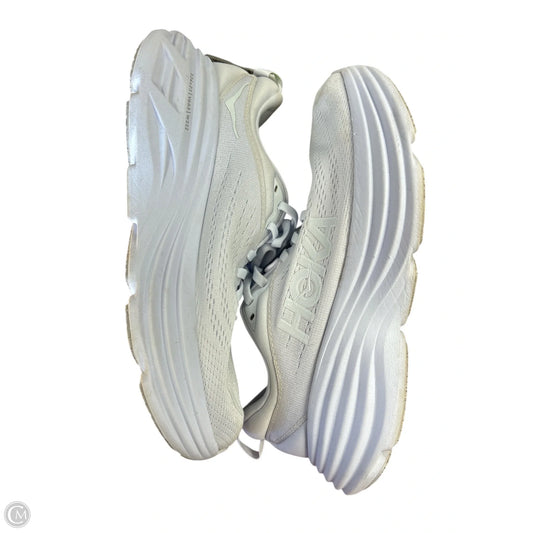 Shoes Athletic By Hoka In White, Size: 7.5