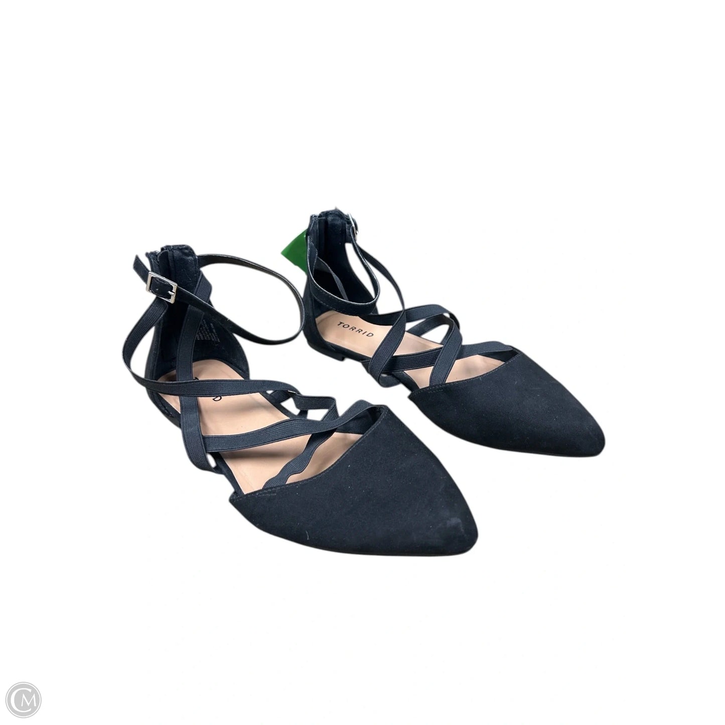 Shoes Flats By Torrid In Black, Size: 10