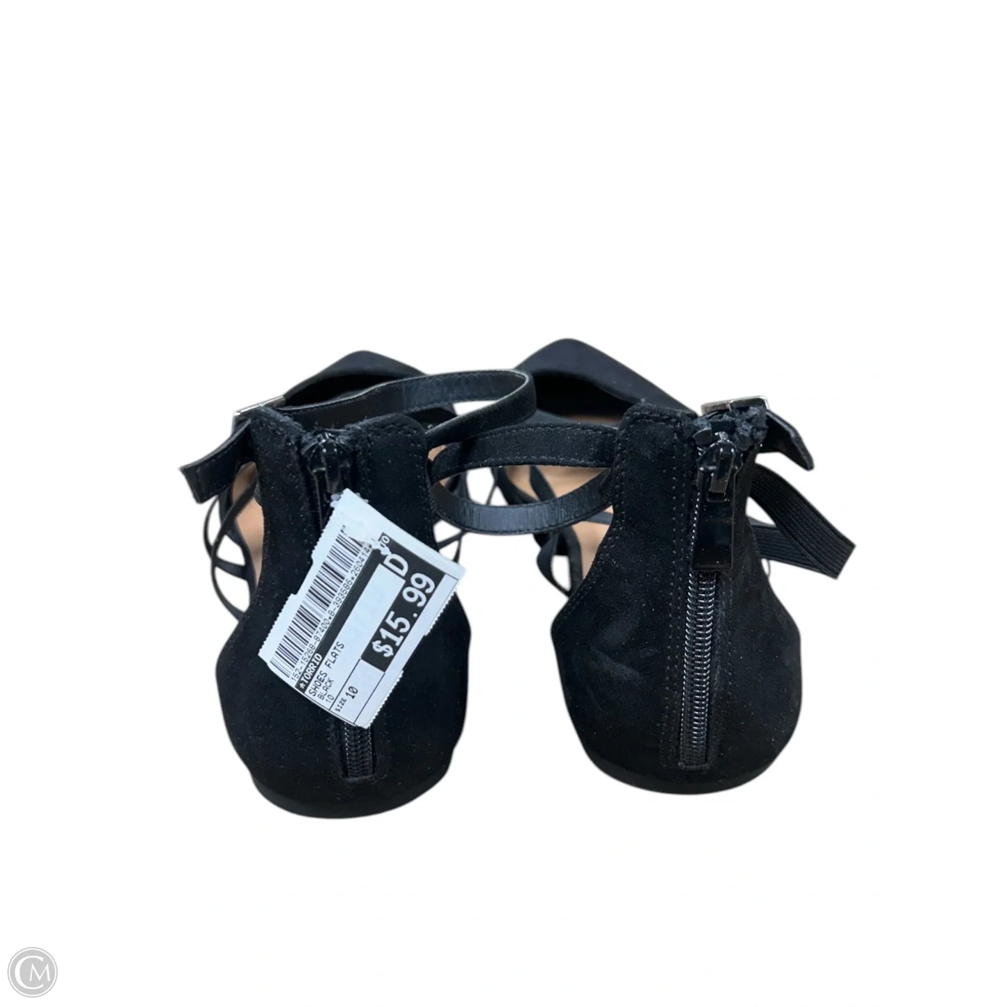 Shoes Flats By Torrid In Black, Size: 10
