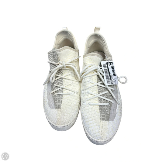 Shoes Sneakers By Jambu In Grey & Yellow, Size: 7.5