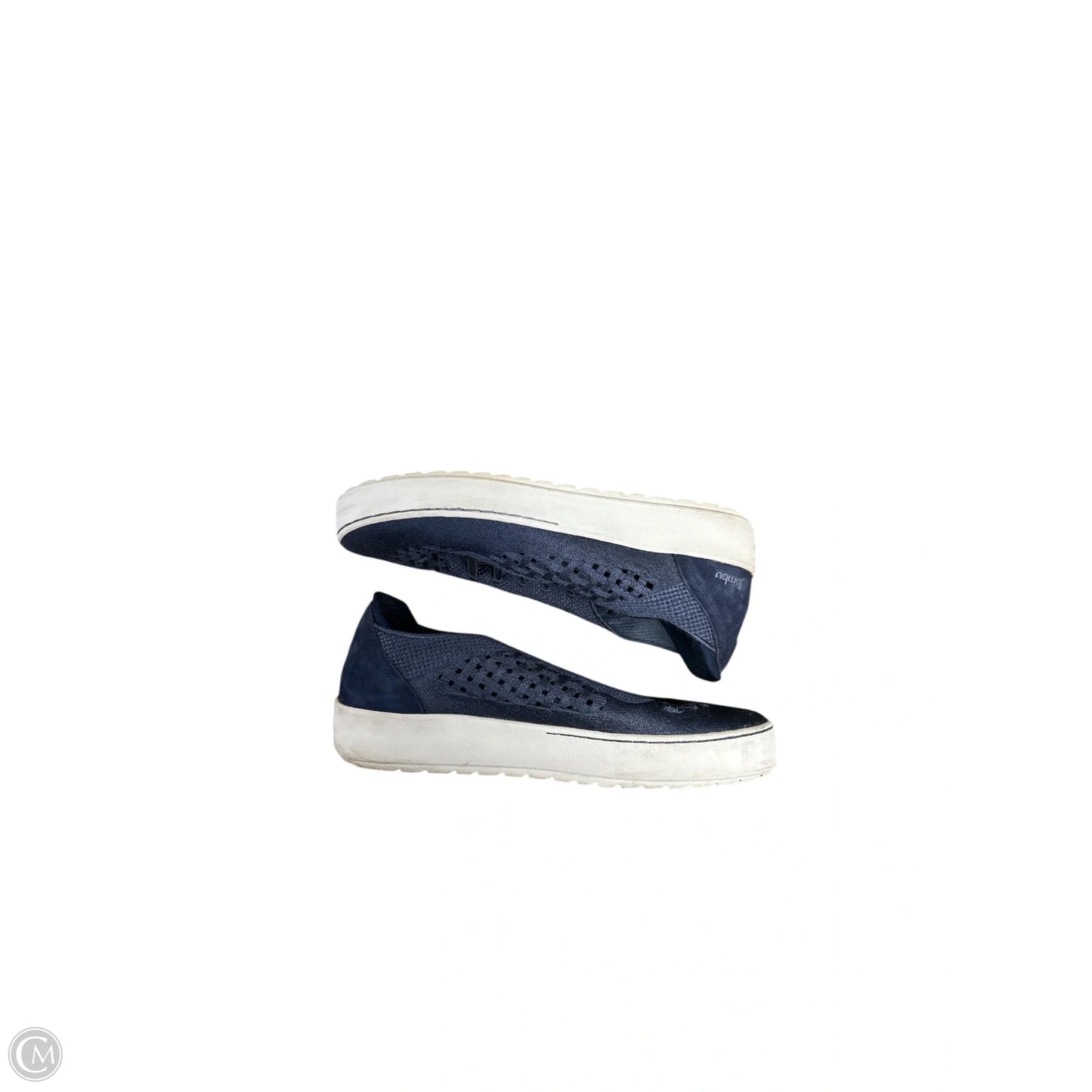 Shoes Sneakers By Jambu In Navy, Size: 9