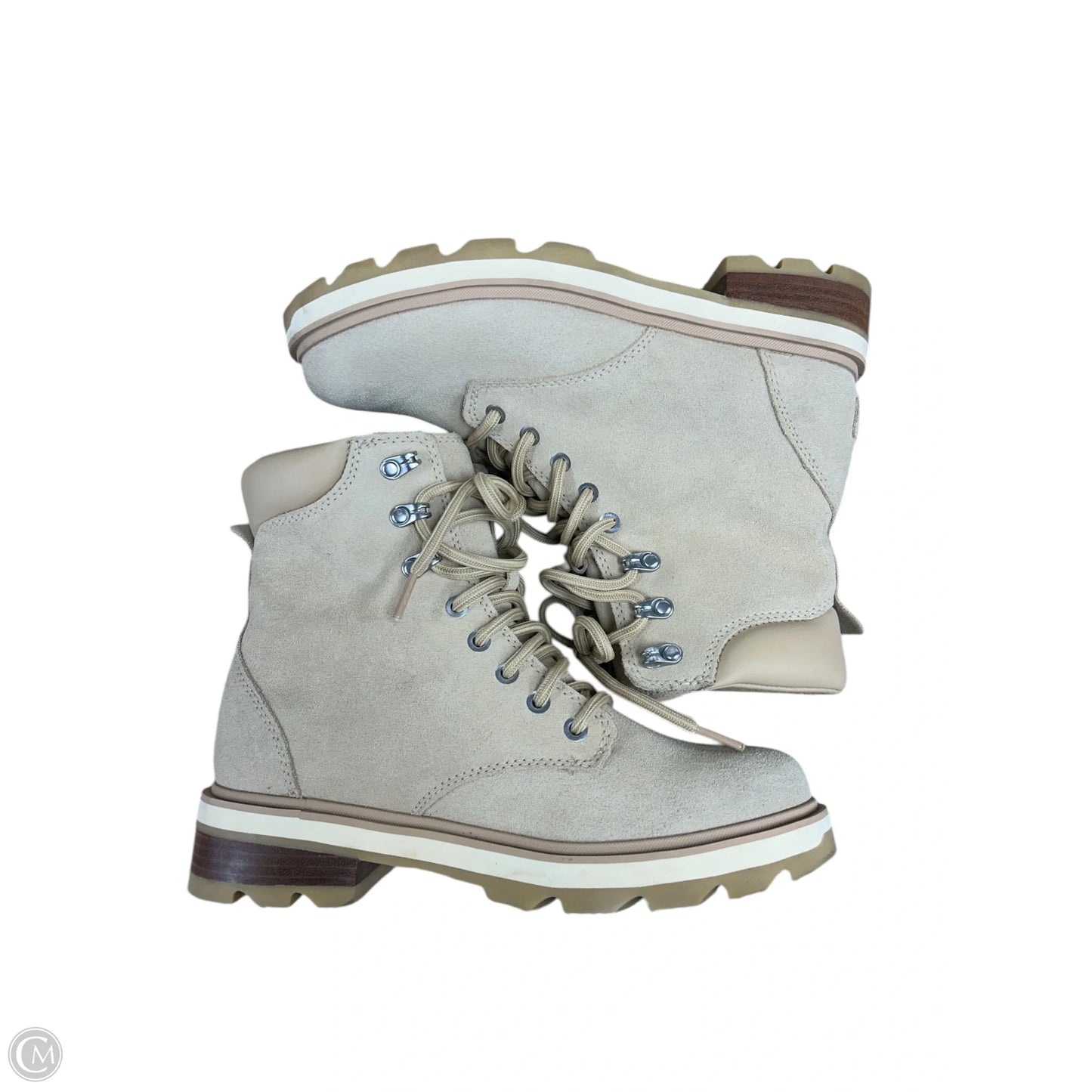 Boots Ankle Flats By Sorel In Tan, Size: 9