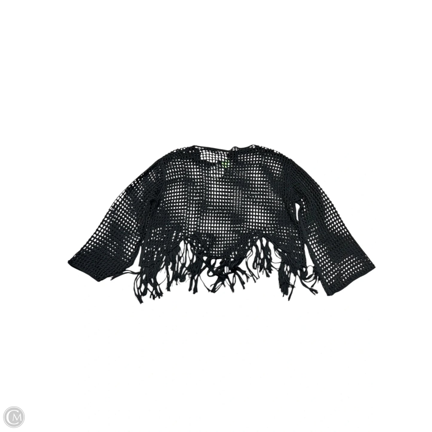 Sweater By Clothes Mentor In Black, Size: L