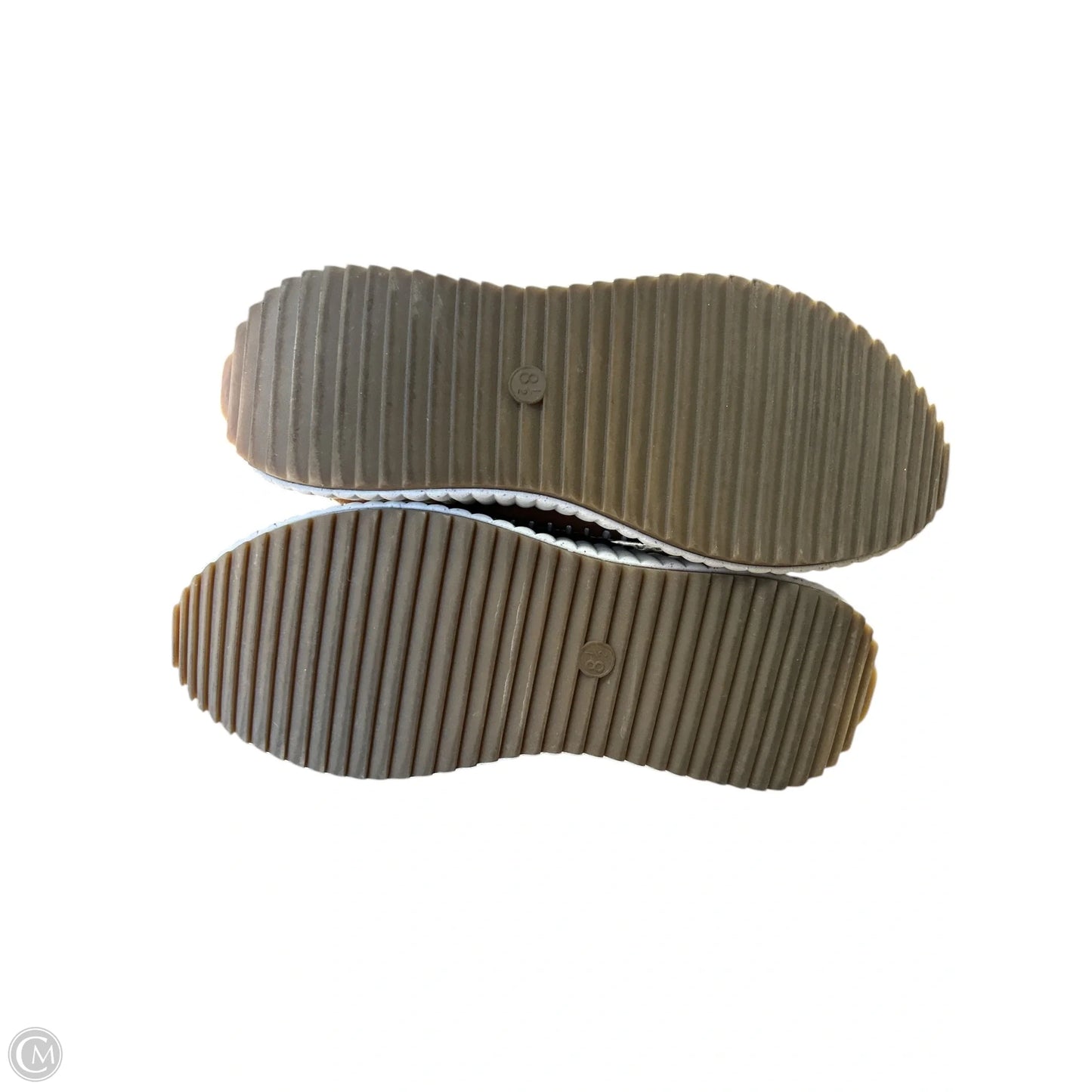 Shoes Sneakers Platform By Universal Thread In Brown & Cream, Size: 8.5