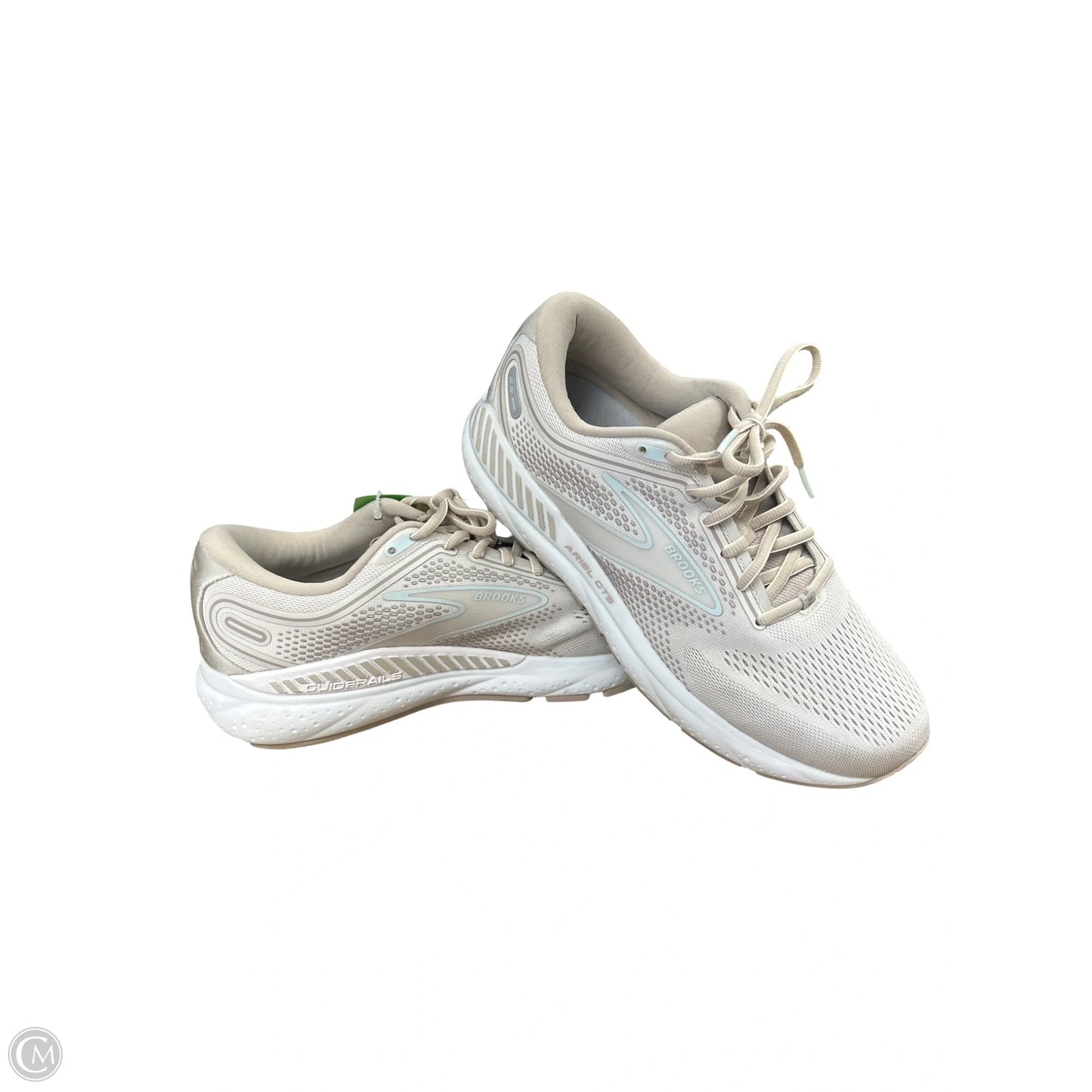 Shoes Athletic By Brooks In Tan, Size: 10