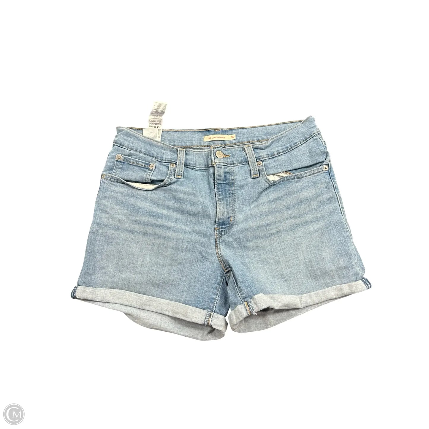 Shorts By Levis In Blue Denim, Size: 10