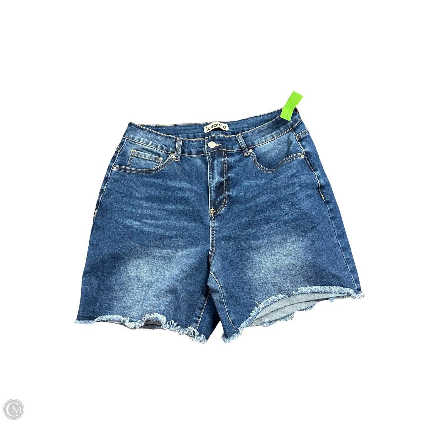 Shorts By Cme In Blue Denim, Size: L
