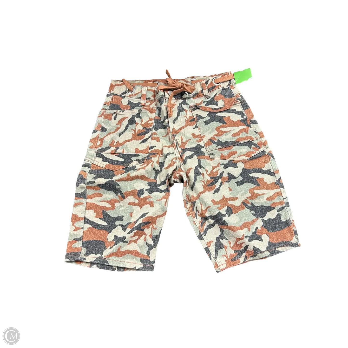Shorts By Cme In Camouflage Print, Size: M