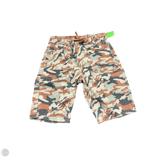 Shorts By Cme In Camouflage Print, Size: M