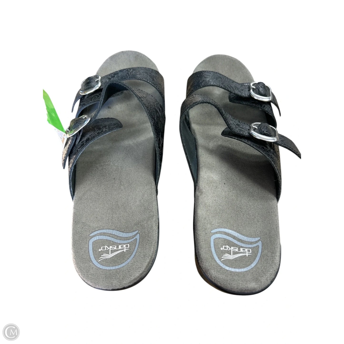 Sandals Heels Block By Dansko In Black, Size: 12