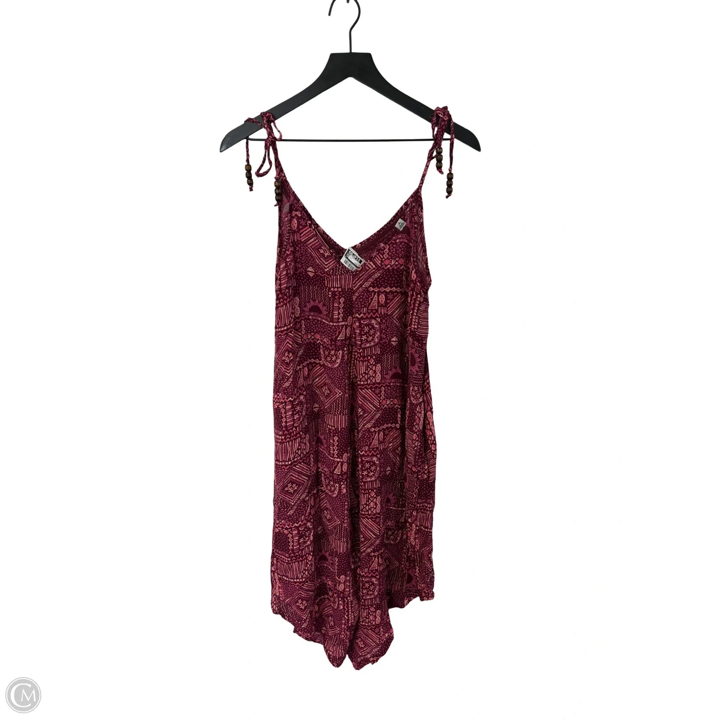 Dress Casual Midi By Cmc In Pink & Purple, Size: S