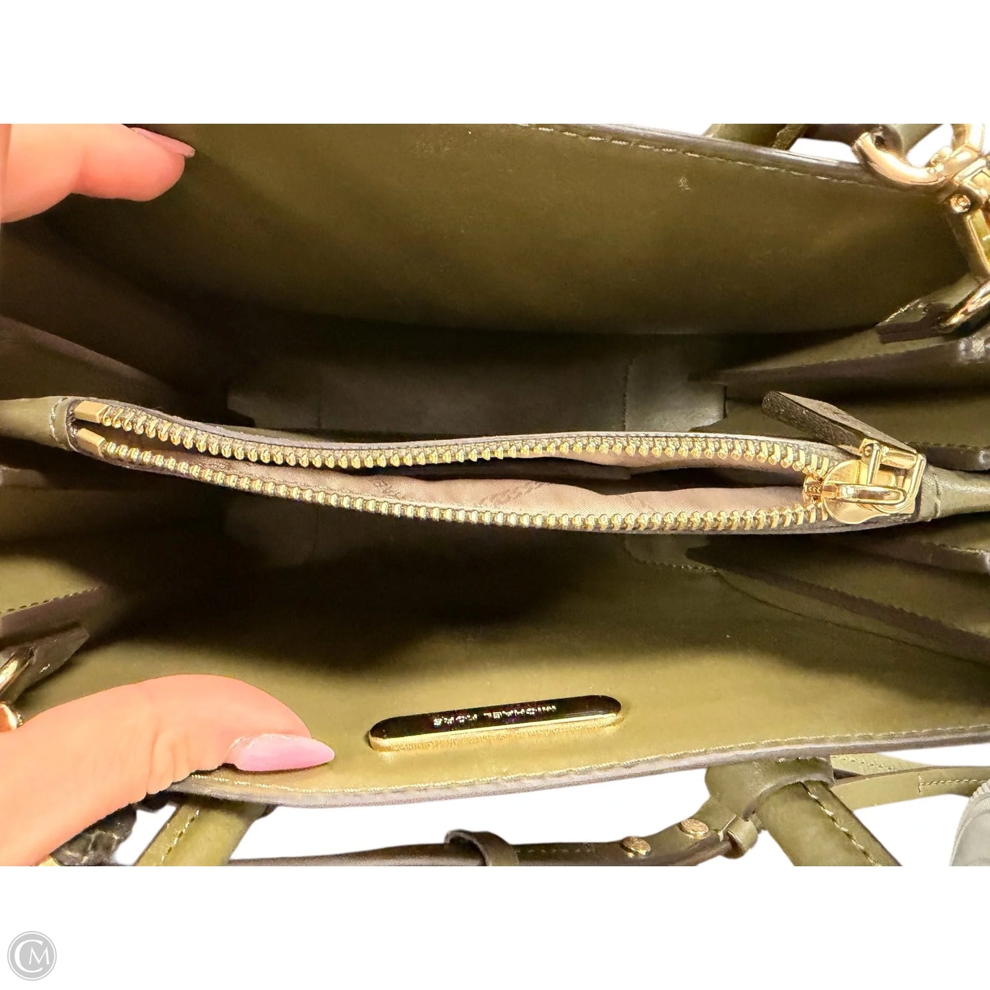 Crossbody Designer By Michael Kors, Size: Medium