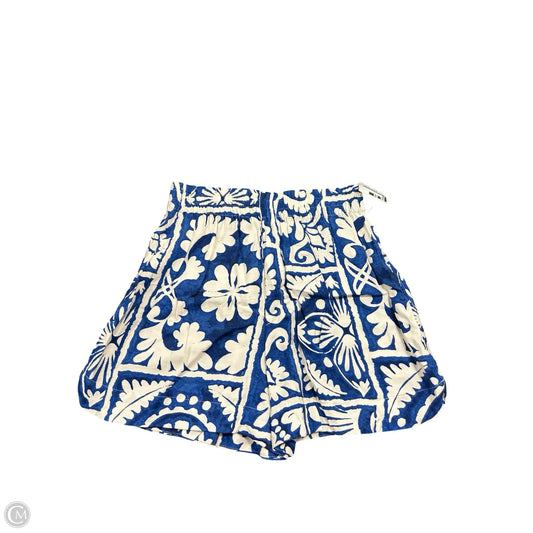 Shorts By H&m In Blue & White, Size: S