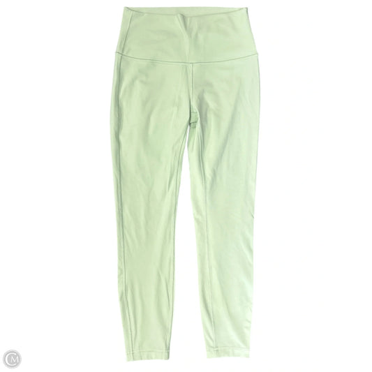 Athletic Leggings By Lululemon In Green, Size: 6