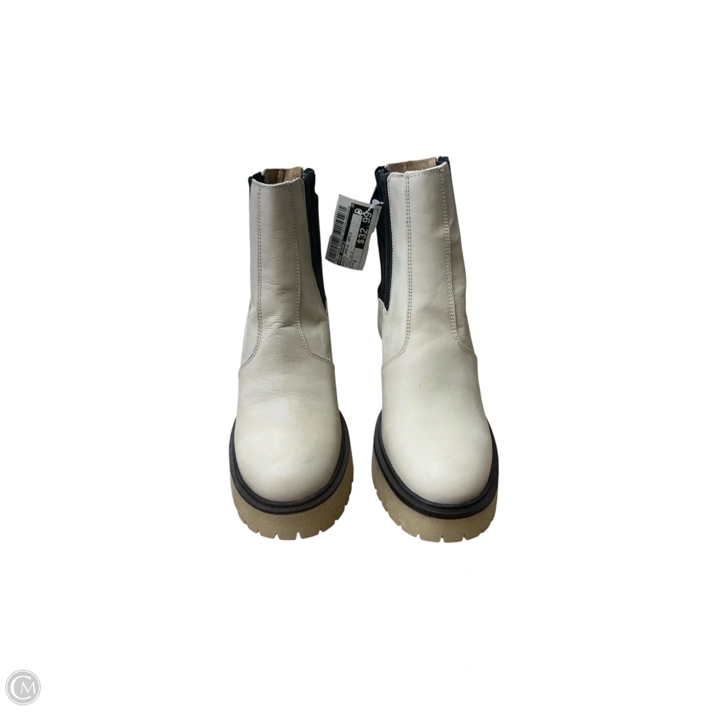 Boots Ankle Heels By Free People In White, Size: 6