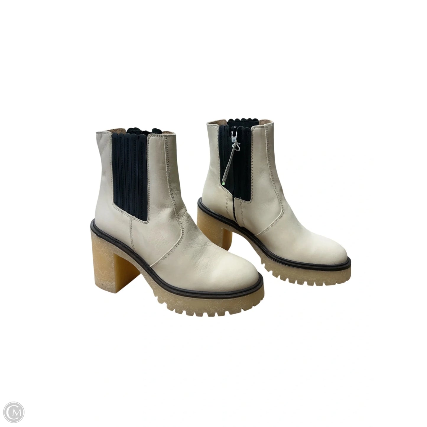 Boots Ankle Heels By Free People In White, Size: 6