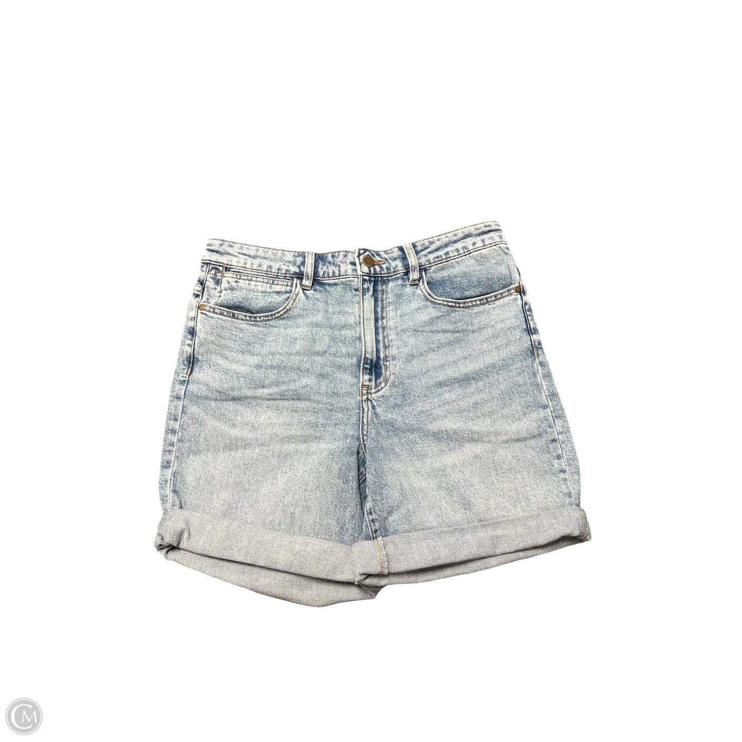 Shorts By Wrangler In Blue Denim, Size: 8