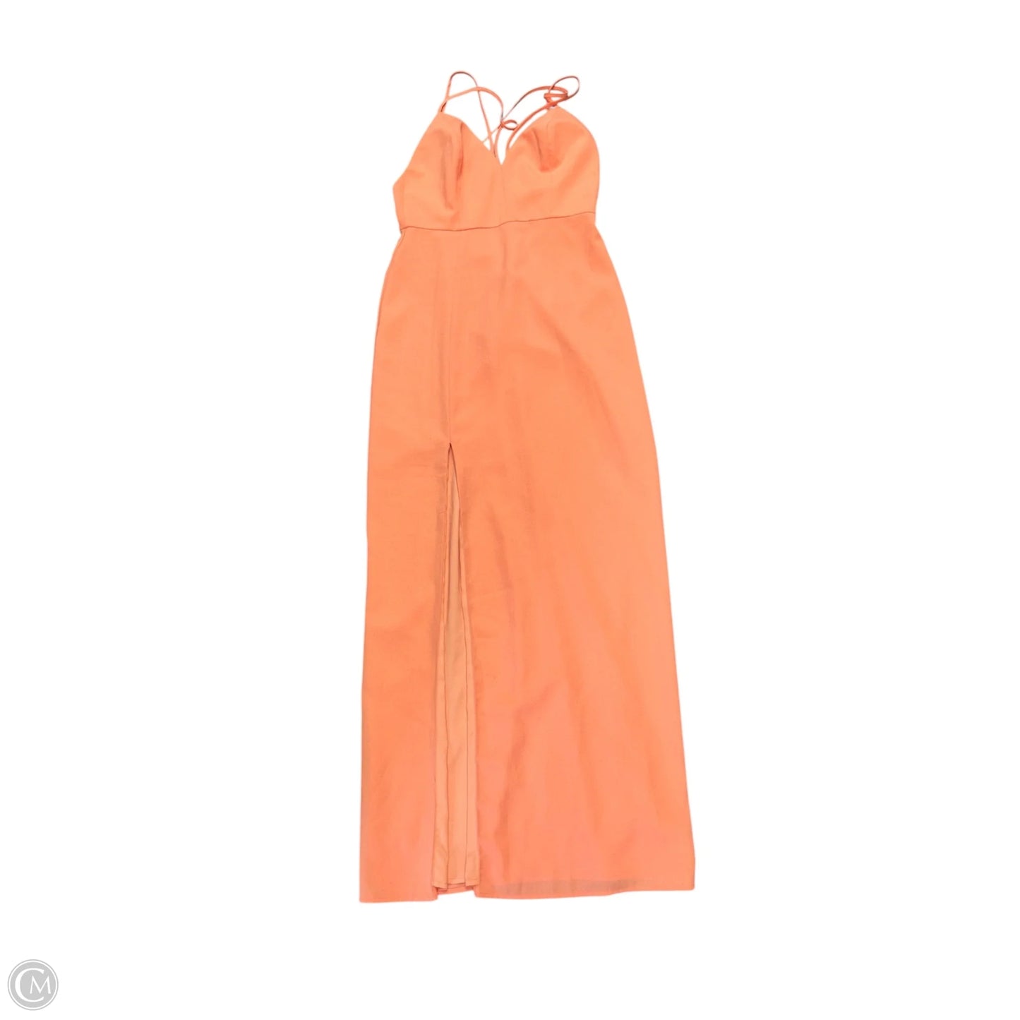 Dress Party Long By Cmc In Orange, Size: S