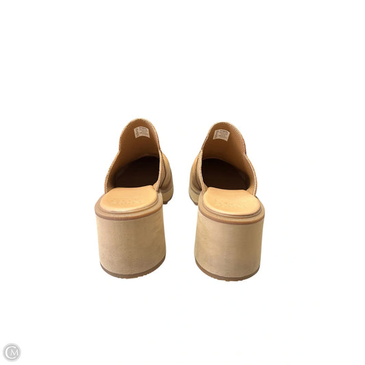 Shoes Heels Block By Sorel In Tan, Size: 10