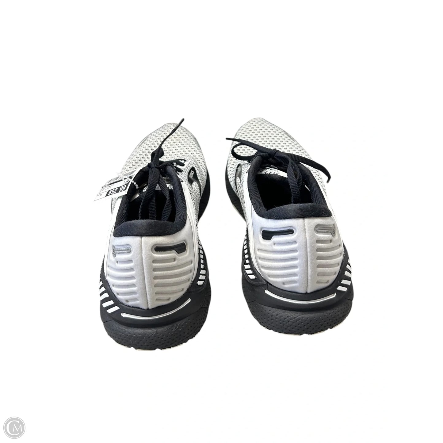 Shoes Athletic By Brooks In Black & White, Size: 10