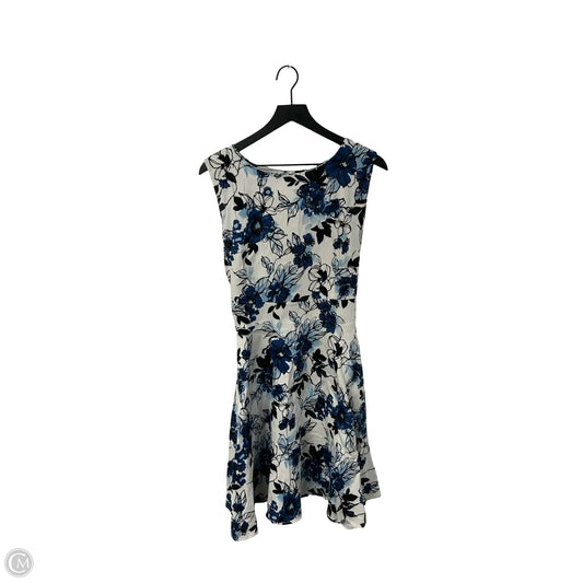 Dress Casual Short By Clothes Mentor In Floral Print, Size: Xl