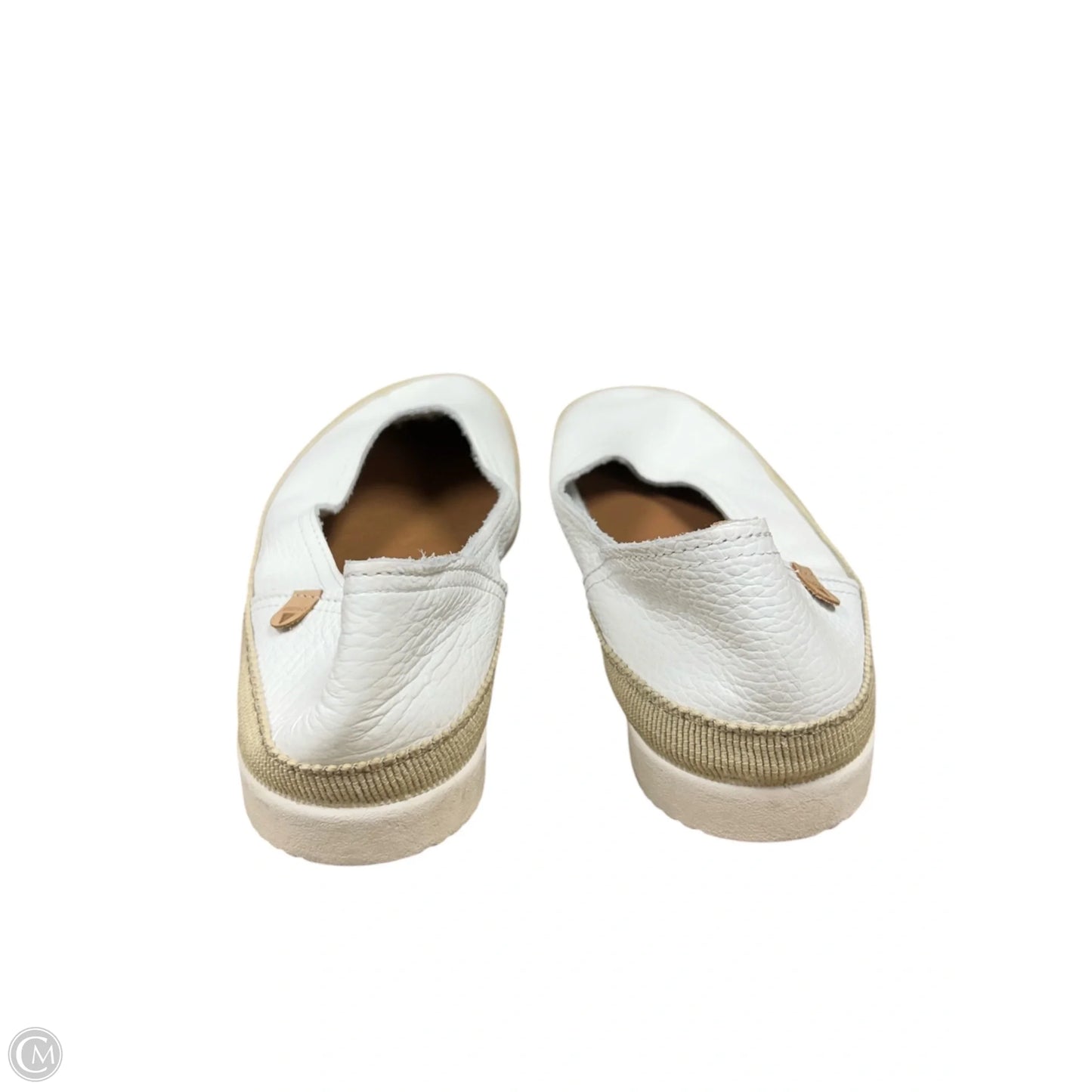 Shoes Flats By Clothes Mentor In White, Size: 7.5