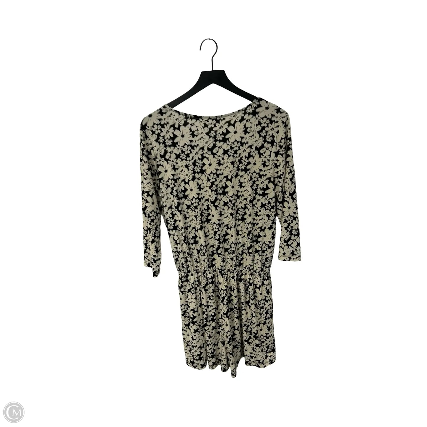 Romper By Kaileigh In Black & Cream, Size: Xlp