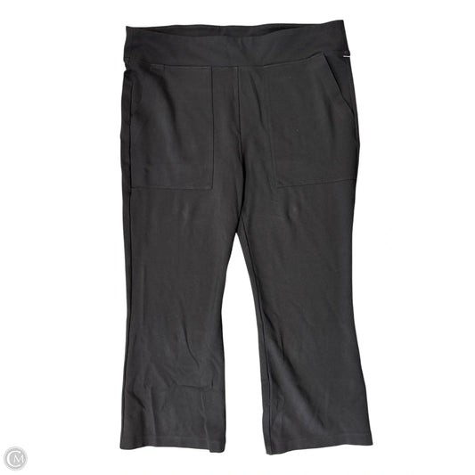 Pants Cropped By Cabi In Black, Size: Xl