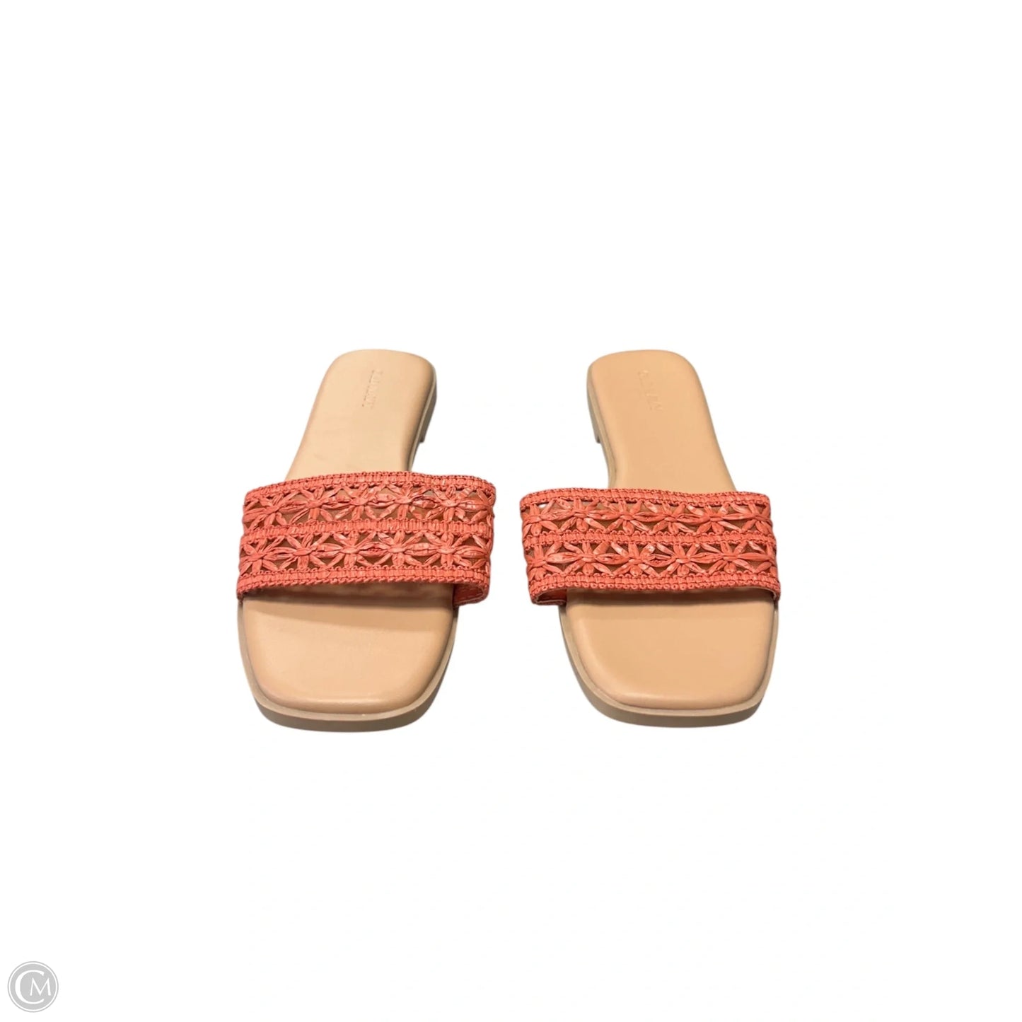 Sandals Flats By Old Navy In Orange, Size: 8