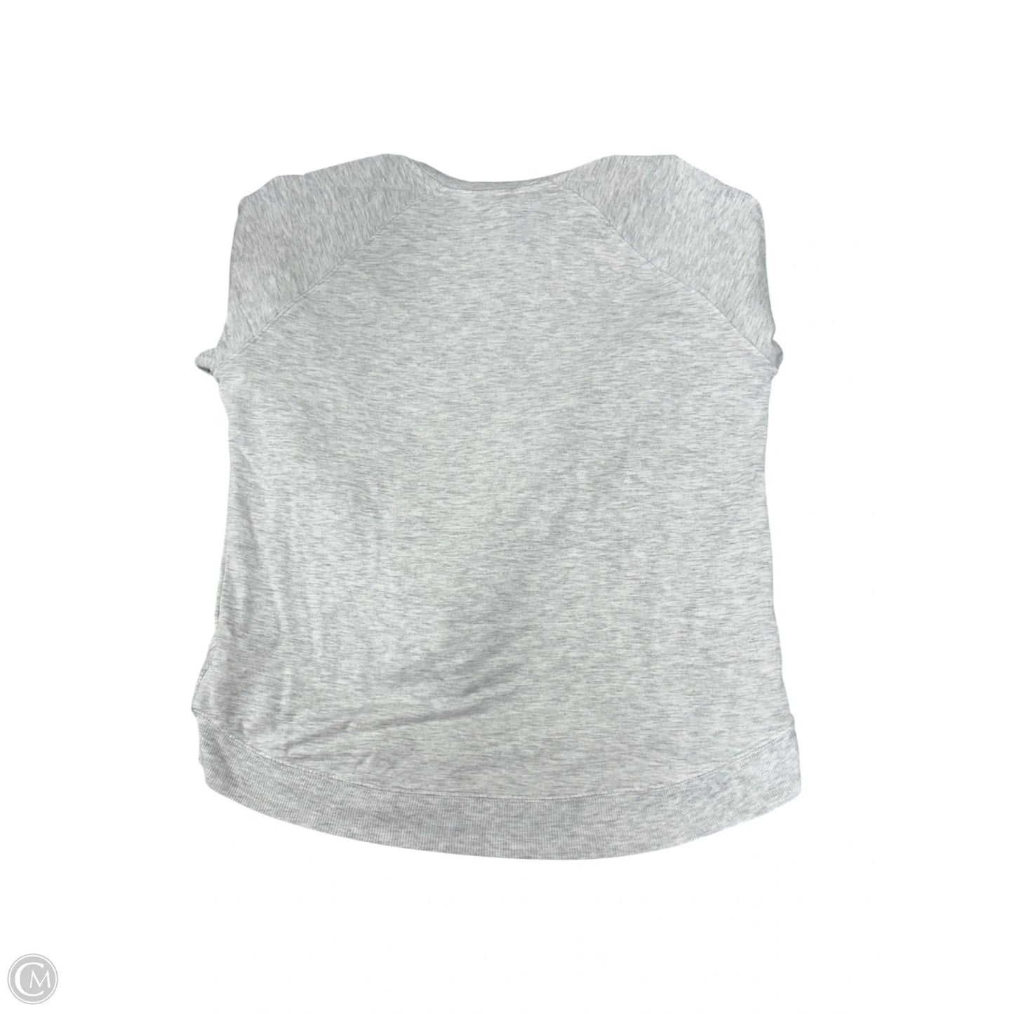 Athletic Top Long Sleeve Crewneck By Athleta In Grey, Size: S