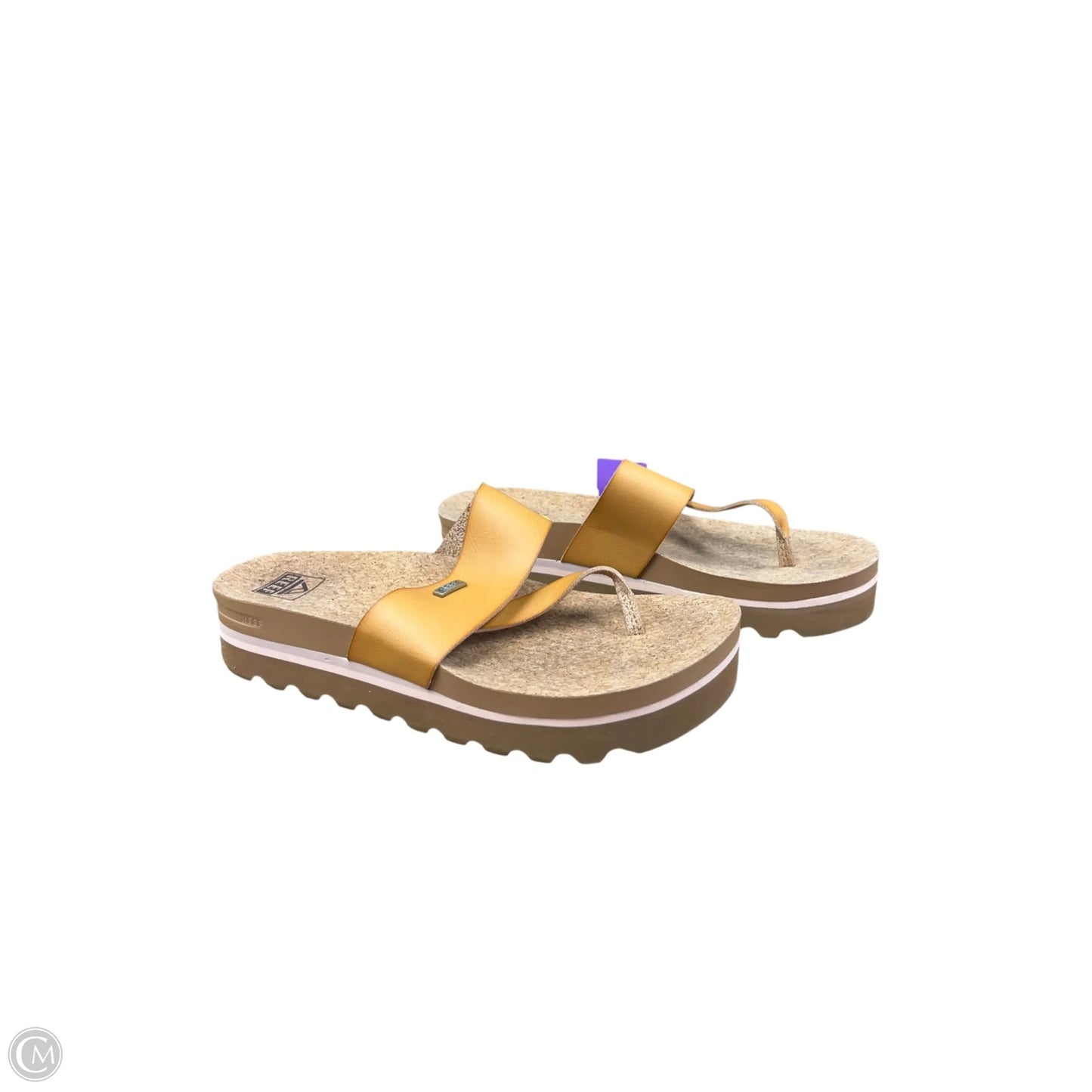 Sandals Flats By Reef In Brown, Size: 9