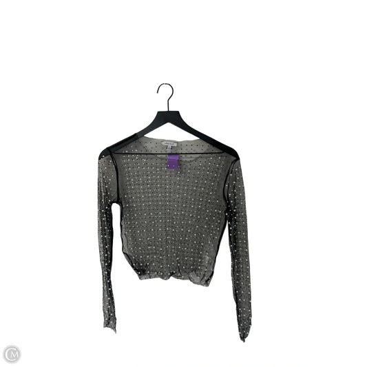 Top Long Sleeve By White Birch In Black, Size: S