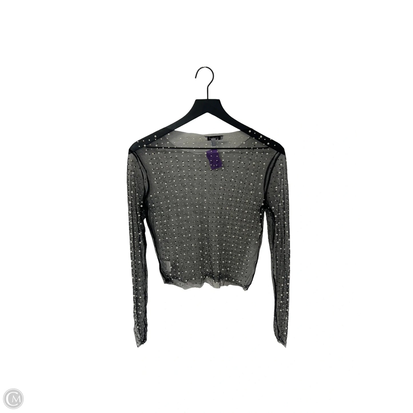 Top Long Sleeve By White Birch In Black, Size: S