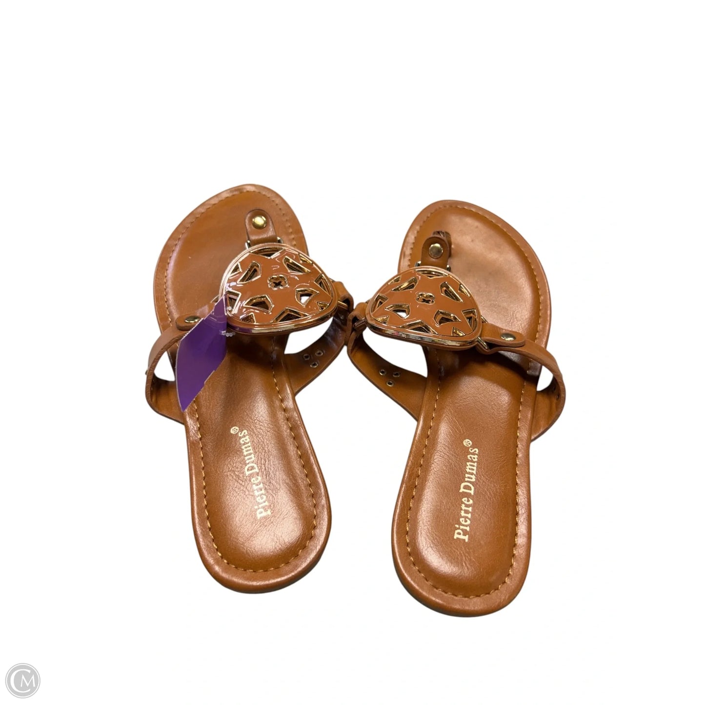 Sandals Flats By Pierre Dumas In Brown, Size: 7
