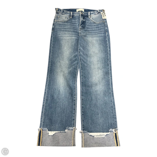 Jeans Straight By Risen In Blue Denim, Size: 6