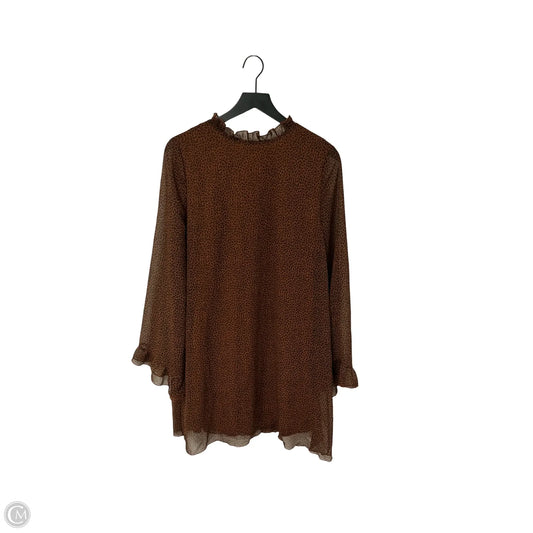 Dress Casual Short By Mts In Leopard Print, Size: L
