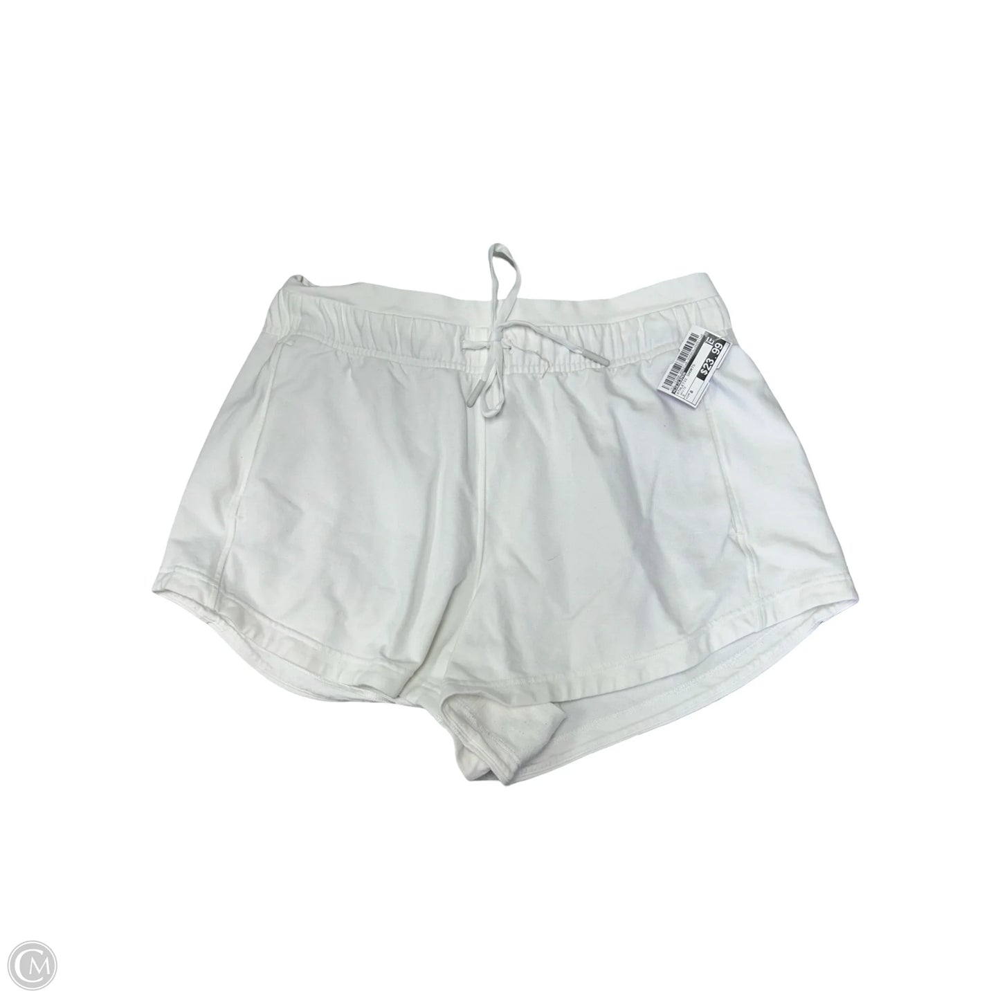 Athletic Shorts By Lululemon In White, Size: 8